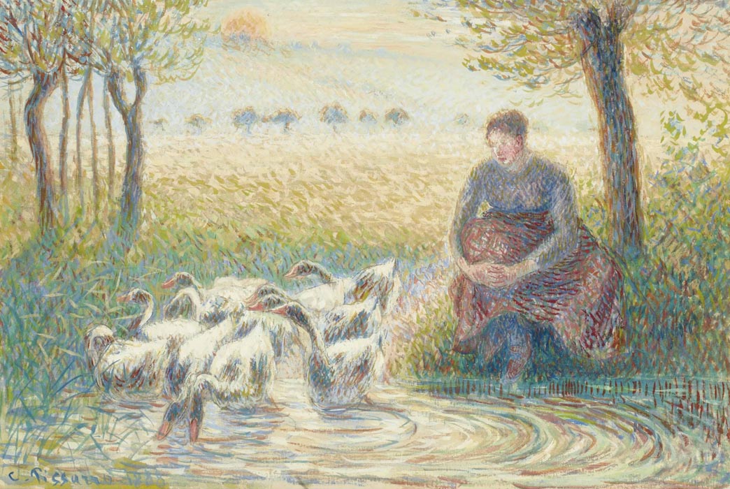 The Shepherdess of Geese, 1888