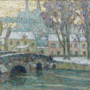 The Snow, Chartres, 1918