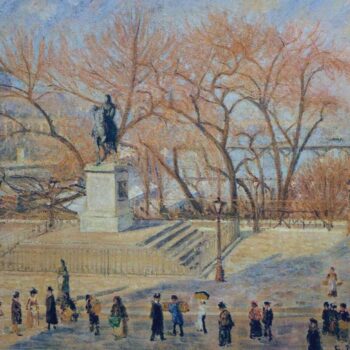 The Square of Vert-Galant - Sunny Morning, 1902