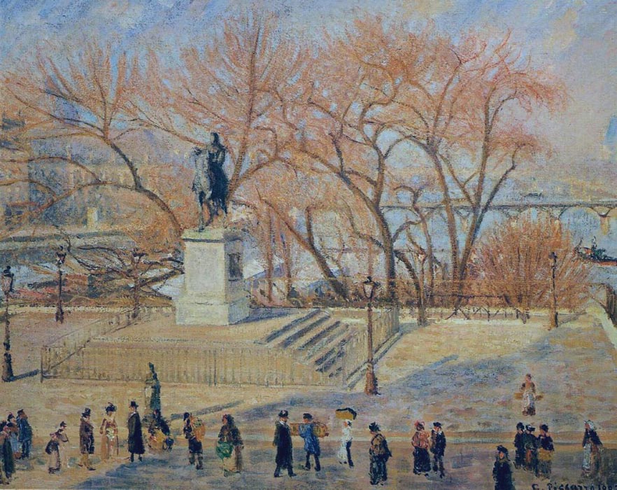 The Square of Vert-Galant - Sunny Morning, 1902