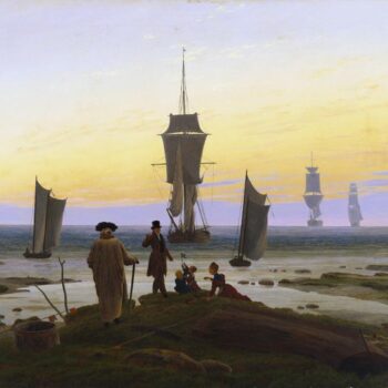 The Stages of Life (beach picture, beach scene in Wiek) (1833)