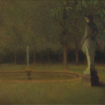 The Statue in the Park of Versailles, 1900