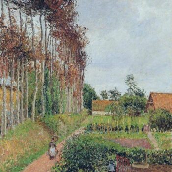 The Steading of the Auberge Ango, Varengeville, 1899