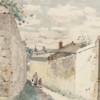 The Street in Auvers-sur-Oise, 1883
