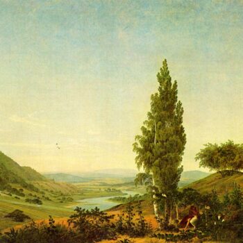 The Summer (Der Sommer (Landschaft mit Liebespaar)) (1807)