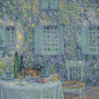 The Table, the Sun on the Leaves, Gerberoy, 1917