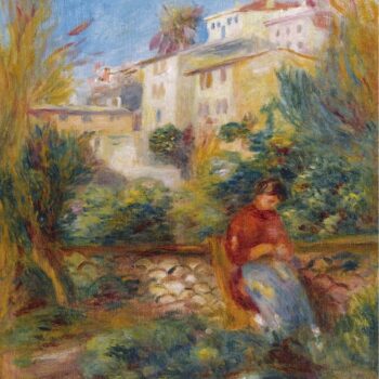 The Terrace at Cagnes, 1908