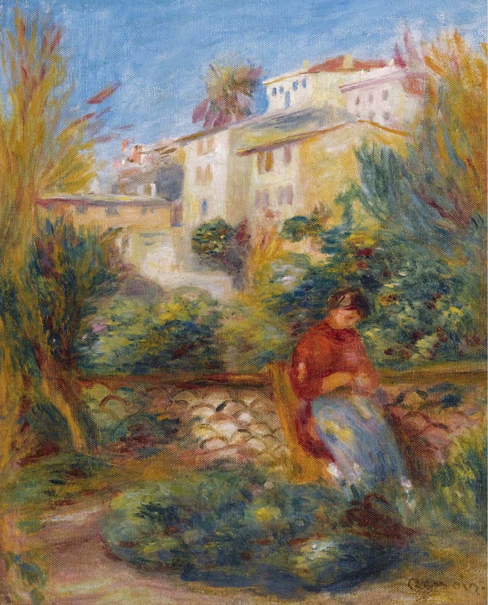 The Terrace at Cagnes, 1908