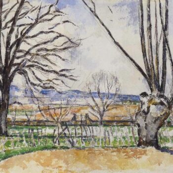 The Trees of Jas de Bouffan in Spring, 1878-80