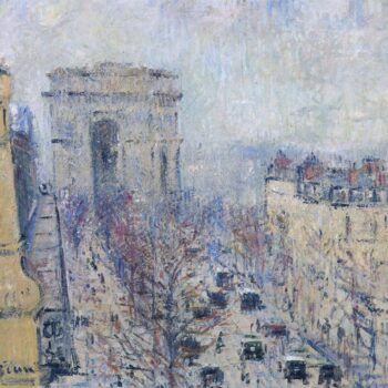 The Triumph Arch and Wagram Avenue