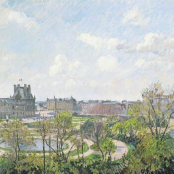 The Tuileries Garden, Morning, Spring, 1900