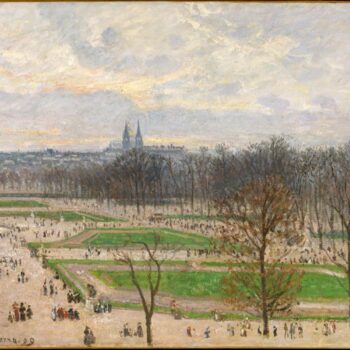 The Tuileries Gardens on a Winter Afternoon, 1899
