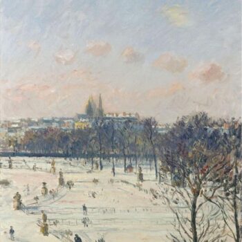 The Tuileries, Snow Effect, 1900