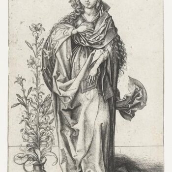 The Virgin Mary. ca. 1485 - ca. 1490