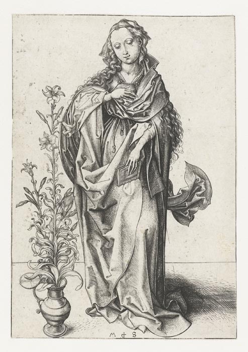 The Virgin Mary. ca. 1485 - ca. 1490