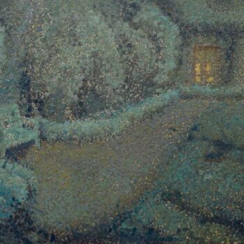 The White Garden in Moonlight, Gerberoy, 1910