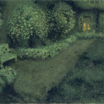 The White Garden under the Moon, Gerberoy, 1925-30
