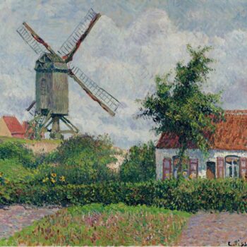 The Windmill at Knokke, 1894