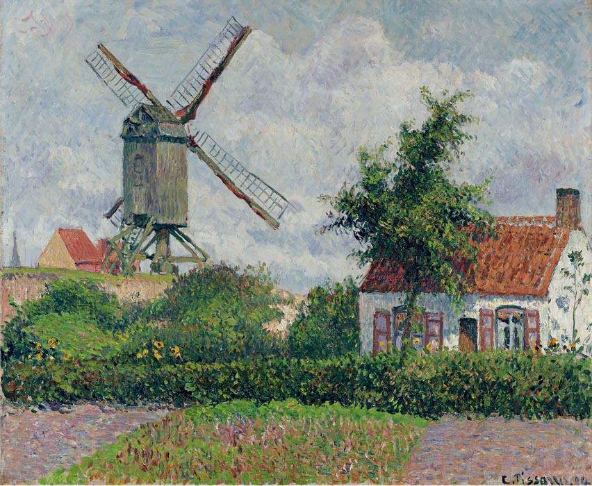 The Windmill at Knokke, 1894