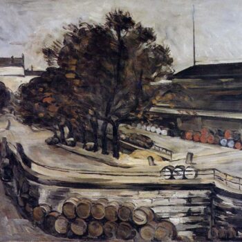 The Wine Depot, Seen from Rue de Jussieu, 1872