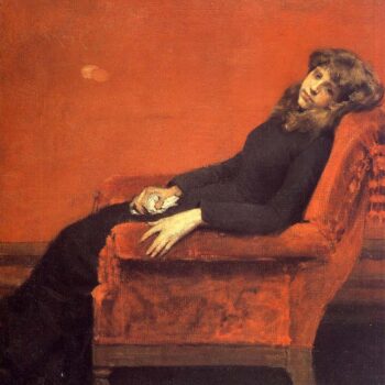 The Young Orphan, Study of a Young Girl , 1884