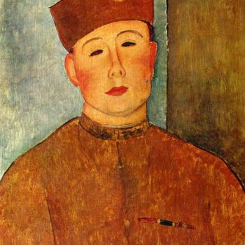 The Zouave - 1918  PC - Painting - oil on canvas