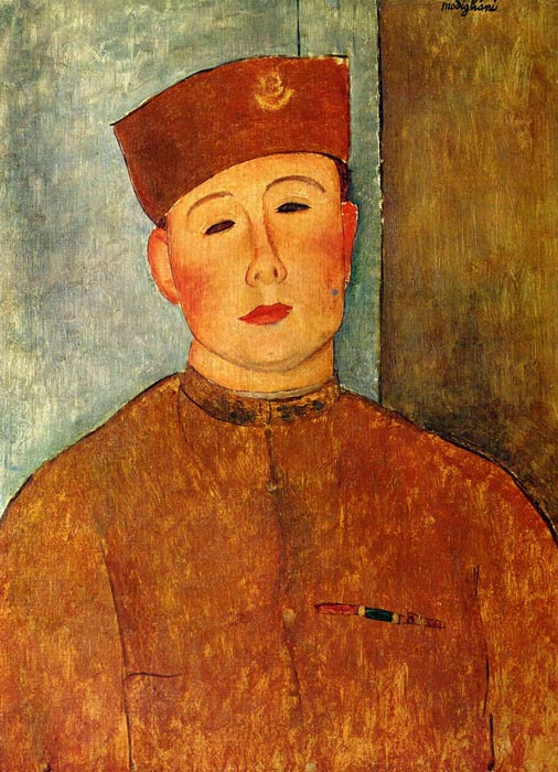 The Zouave - 1918 PC - Painting - oil on canvas