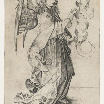 The angel Gabriel. 1470-1490