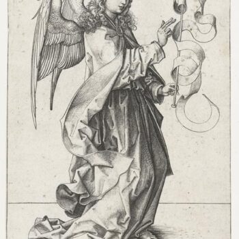 The angel Gabriel. ca. 1485 - ca. 1490
