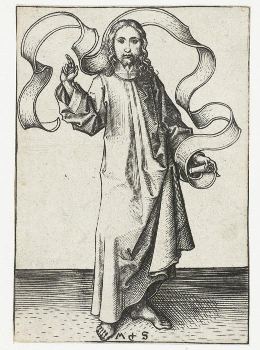 The blessing Christ. 1470-1490