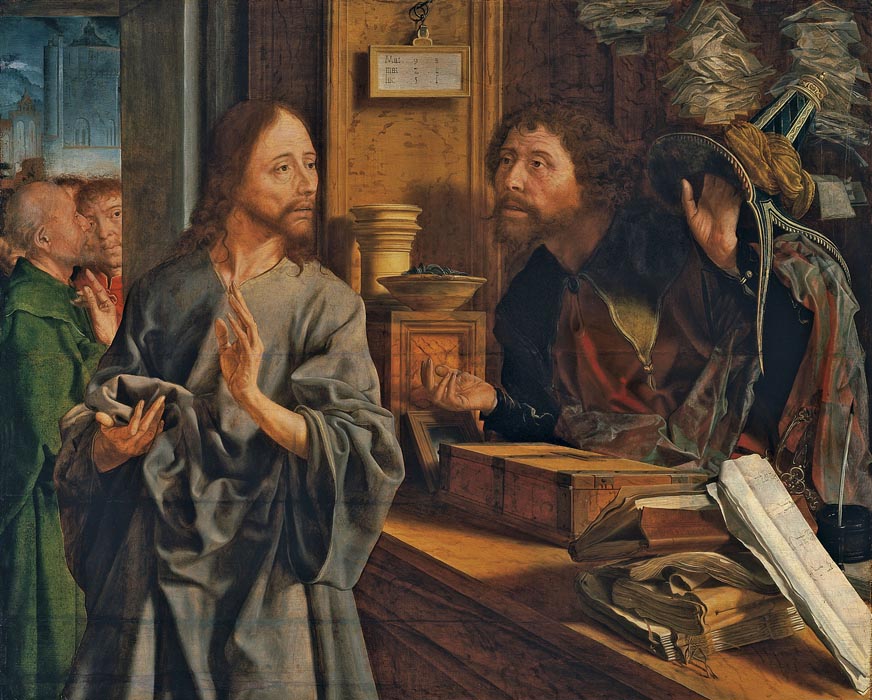 The calling of Matthew (about 1530)