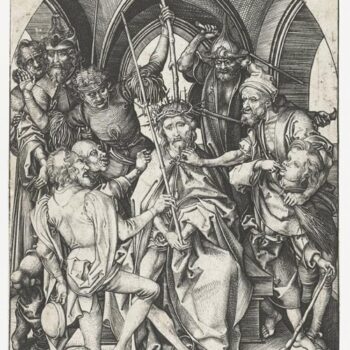 The crowning with thorns. 1470-1490