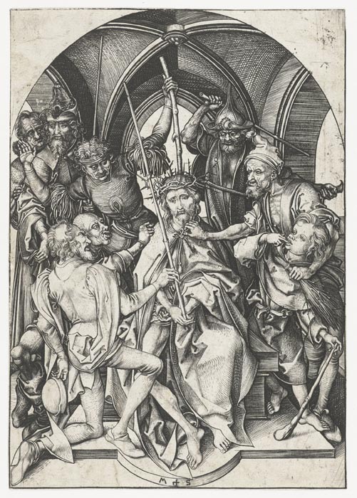 The crowning with thorns. 1470-1490