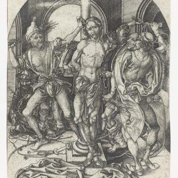 The flagellation. 1470-1490