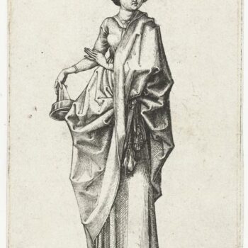 The fourth foolish virgin. 1470-1490