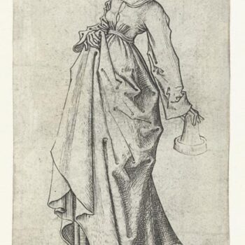 The second foolish virgin 1. 1470-1490