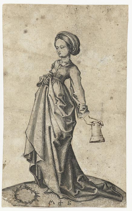 The second foolish virgin 2. 1470-1490