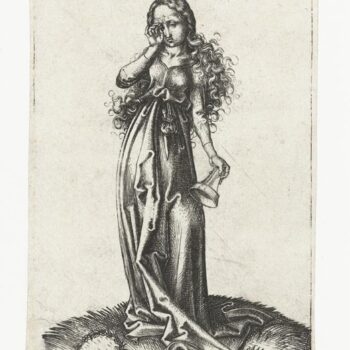 The third foolish virgin. 1470-1490