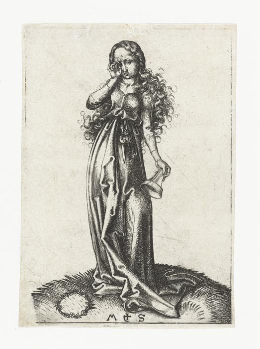 The third foolish virgin. 1470-1490
