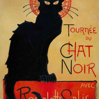 Theophile Steinlen - Tournee du Chat Noir