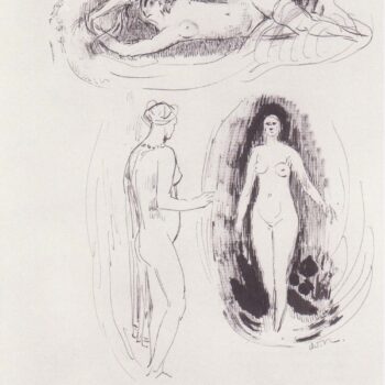 Three Studies of Females Nude, 1910-14
