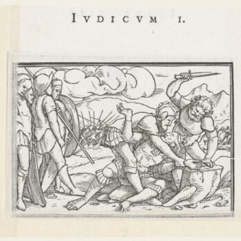 Toes and thumbs of Adonibezek be cut off. 1538