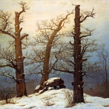 Tombeau Hunnique sous la neige (1807)