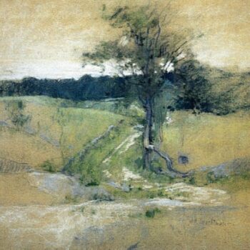 Tree by a Road, 1889