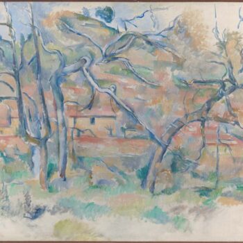 Trees and Houses, Provence, 1884-86