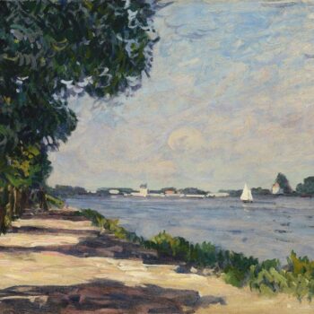 Trees on the Bank of the Seine