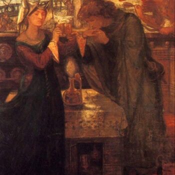 Tristram and Isolde Drinking the Love Potion, 1867