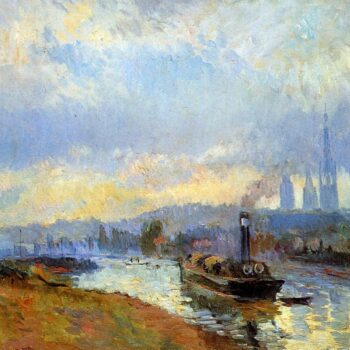 Tugboats in Rouen, 1903