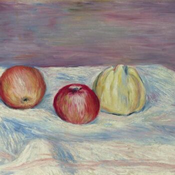 Two Apples and Quince, 1900