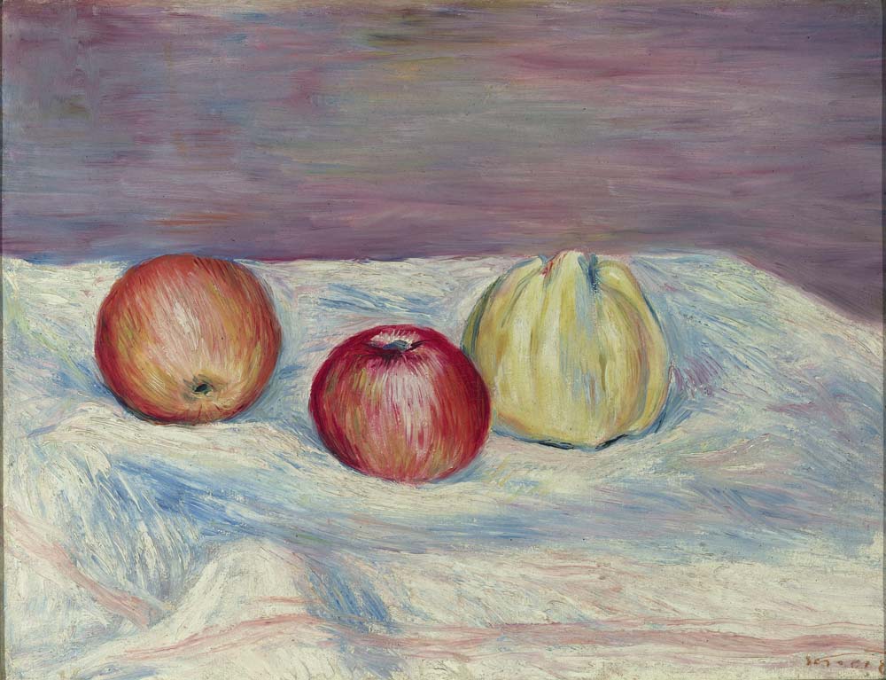 Two Apples and Quince, 1900